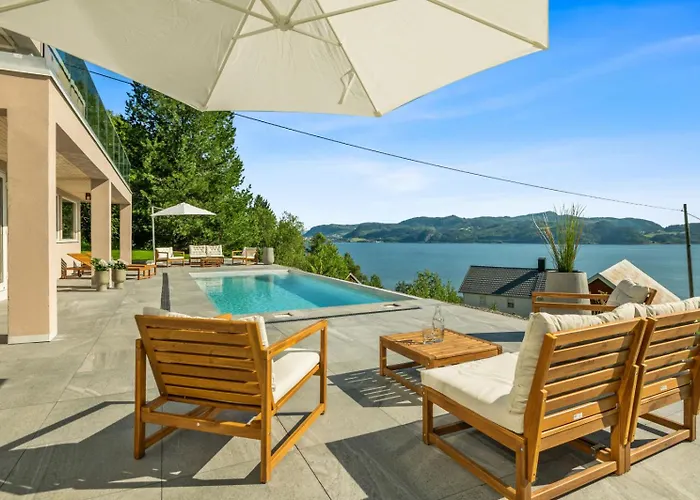 With Pool And Panorama - Friend Trip,company Outing Villa *